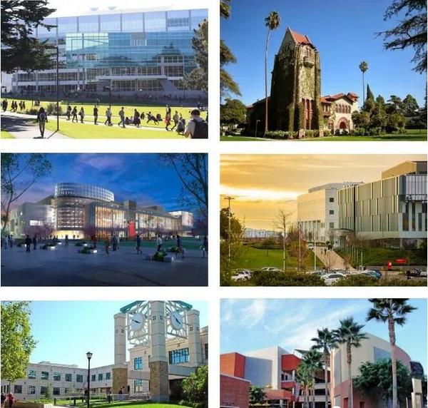 加州大学,美国大学排名