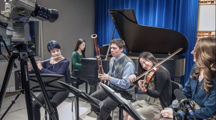 Cleveland Institute of Music上课瞬间