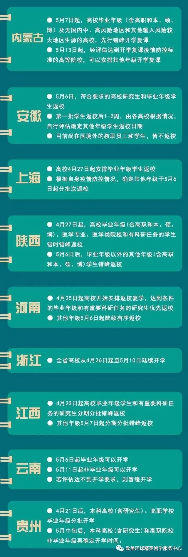 江西开学时间,浙江开学时间